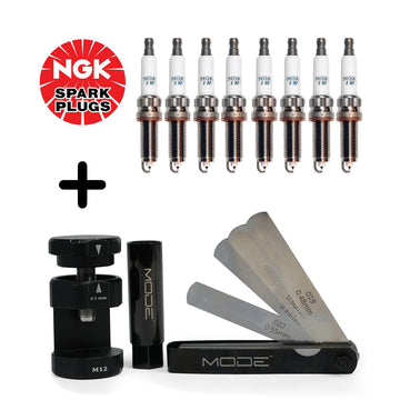 NGK 97506 "2 Step Colder" Spark Plug Bundle for BMW F & G Series inc. M2 M3 M4 M5 M6 M8 N20 N54 N55 S55 N63 S63 - MODE Auto Concepts
