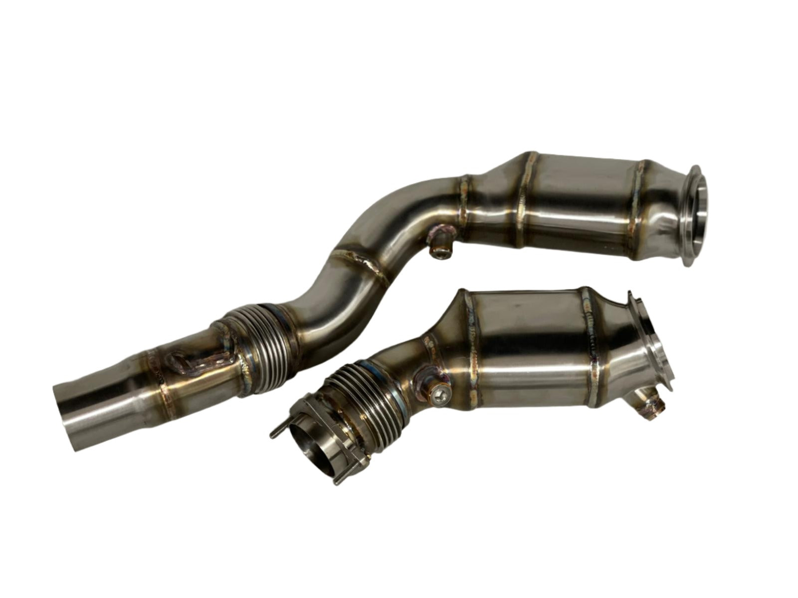 MODE Design 200cpsi Catted Downpipe S55 BMW M3 F80 M4 F82 M2 Competition F87 - MODE Auto Concepts