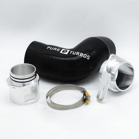 PURE High Flow Silicon Inlet Pipe for N55 BMW 135i E82 E88 335i E90 E92 - MODE Auto Concepts