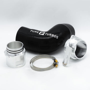 PURE High Flow Silicon Inlet Pipe for N55 BMW 135i E82 E88 335i E90 E92 - MODE Auto Concepts