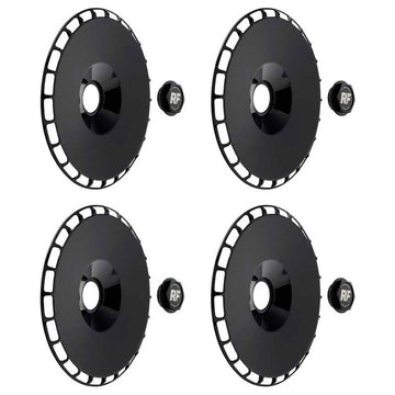 Rotiform 18" AeroDisc & Hex Nut Kit Black (Suit LAS-R, RSE) - MODE Auto Concepts