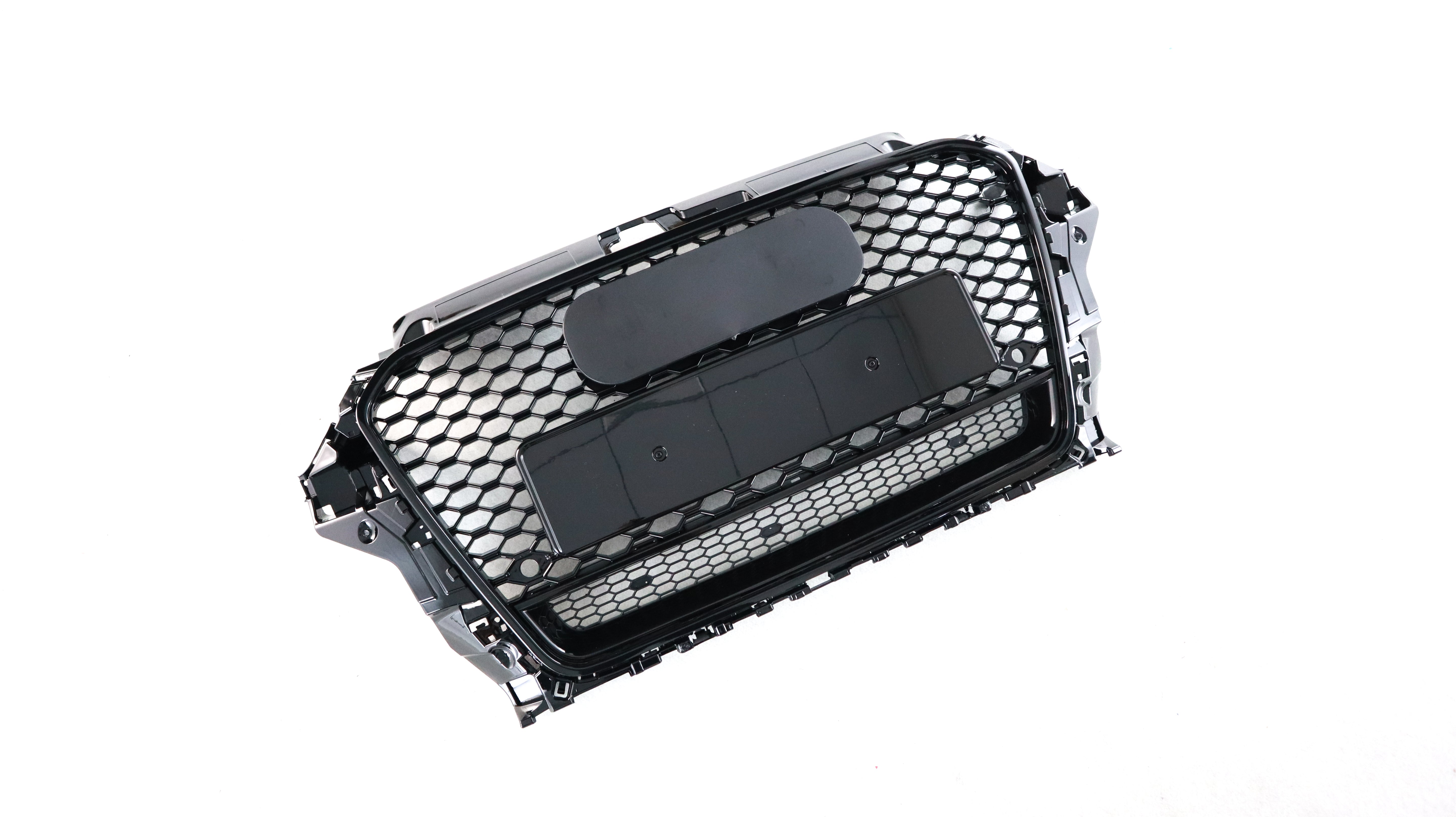 Exon RS3 Style Black Honeycomb Grille for Audi A3/S3 (8V) PFL 2014-2016