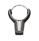 Genuine BMW M Performance Matte Exposed Carbon Fibre Fxx Steering Wheel Trim Insert for BMW 2 Series F22 M3 F30 F32 - MODE Auto Concepts