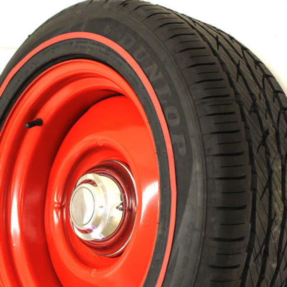 TREDWEAR 3/8" (9mm) Coloured Wall Kit - White / Red - MODE Auto Concepts