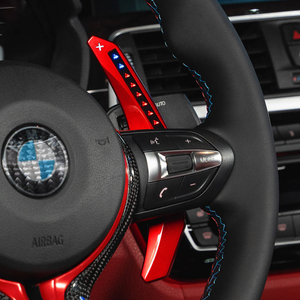 MODE Shift + DCT Paddle Shifter (OEM Fit) BMW F-Series M pour BMW M2 F87 M3 F80 M4 F82 M5 F10 M6 F06 F12 F13 X5M F85 X6M F86