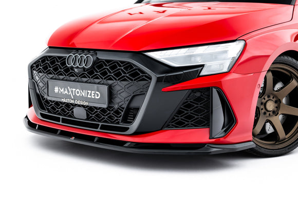 Maxton Design Front Splitter for V.1 Audi RS3 Sedan / Sportback 8Y Facelift