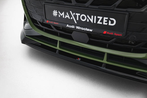 Maxton Design Front Splitter for V.1 Audi S3 / A3 S-line Sportback / Sedan 8Y Facelift