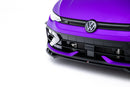 Maxton Design Front Splitter for V.1 Volkswagen Golf R Mk8.5 Facelift
