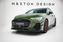 Maxton Design Front Splitter for V.2 Audi S3 / A3 S-line Sportback / Sedan 8Y Facelift