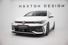 Maxton Design Front Splitter for V.2 Volkswagen Golf GTI / GTE / R-Line Mk8 Facelift