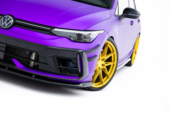 Maxton Design Front Splitter for V.2 Volkswagen Golf R Mk8.5 Facelift