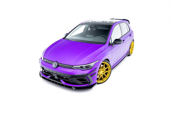 Maxton Design Front Splitter for V.3 Volkswagen Golf R Mk8.5 Facelift