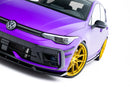 Maxton Design Front Splitter for V.3 Volkswagen Golf R Mk8.5 Facelift