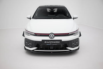 Maxton Design Front Splitter for V.4 Volkswagen Golf GTI / GTE / R-Line Mk8 Facelift