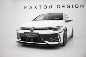 Maxton Design Front Splitter for V.4 Volkswagen Golf GTI / GTE / R-Line Mk8 Facelift