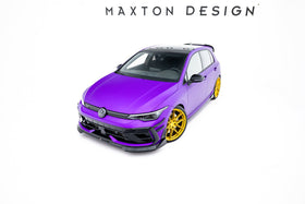 Maxton Design Front Splitter for V.4 Volkswagen Golf R Mk8.5 Facelift