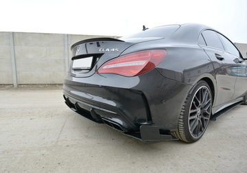 Maxton Design Rear Side Splitters Mercedes CLA45 AMG C117 (Facelift) - 0