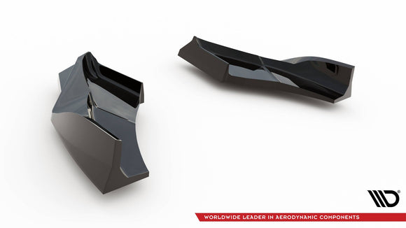 Maxton Design Rear Side Splitters V.2 Audi S3 Sportback 8Y Facelift