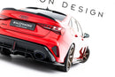 Maxton Design Rear Splitter (with vertical bars) V.1 Audi RS3 Sedan 8Y Facelift