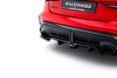 Maxton Design Rear Splitter (with vertical bars) V.1 Audi RS3 Sedan 8Y Facelift