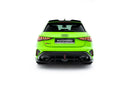 Maxton Design Rear Splitter (with vertical bars) V.2 Audi RS3 Sportback 8Y Facelift