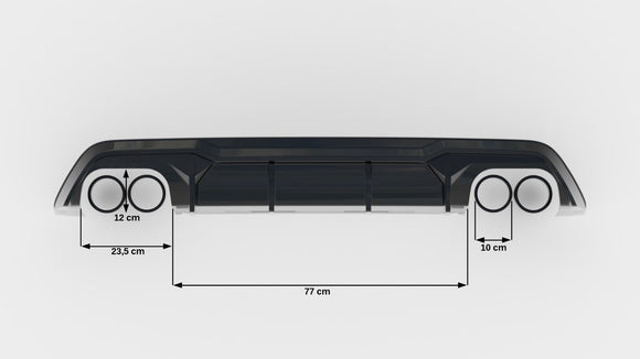 Maxton Design Rear Valance V.3 Cupra Formentor VZ Mk1 / Mk1 Facelift