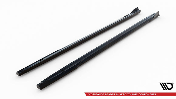 Maxton Design Side Skirts Diffusers V.3 Audi S3 / A3 S-line Sportback / Sedan 8Y Facelift