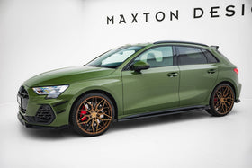 Maxton Design Side Skirts Diffusers V.3 Audi S3 / A3 S-line Sportback / Sedan 8Y Facelift