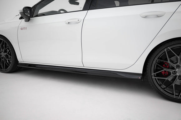 Maxton Design Side Skirts Diffusers V.3 Volkswagen Golf GTI / GTE / GTI Clubsport / GTD / R-Line Mk8