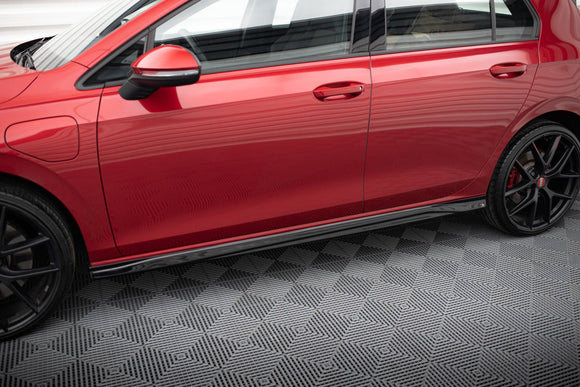 Maxton Design Side Skirts Diffusers V.3 Volkswagen Golf GTI / GTE / GTI Clubsport / GTD / R-Line Mk8