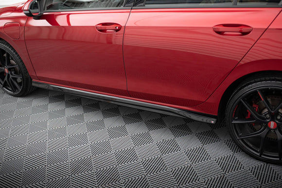Maxton Design Side Skirts Diffusers V.3 Volkswagen Golf GTI / GTE / GTI Clubsport / GTD / R-Line Mk8