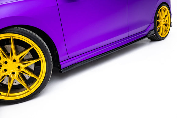 Maxton Design Side Skirts Diffusers V.4 Volkswagen Golf R Mk8 / Mk8.5 Facelift