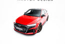 Maxton Design Street Pro Front Splitter Audi RS3 Sedan / Sportback 8Y Facelift
