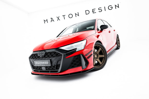 Maxton Design Street Pro Front Splitter Audi RS3 Sedan / Sportback 8Y Facelift
