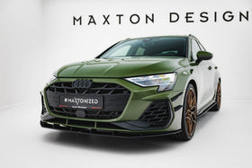 Maxton Design Street Pro Front Splitter Audi S3 / A3 S-line Sportback / Sedan 8Y Facelift