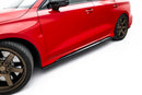 Maxton Design Street Pro Side Skirts Diffusers Audi RS3 Sedan / Sportback 8Y Facelift