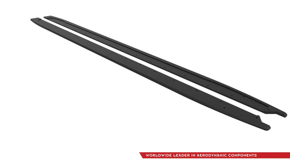 Maxton Design Street Pro Side Skirts Diffusers Audi S3 / A3 S-line Sportback / Sedan 8Y Facelift