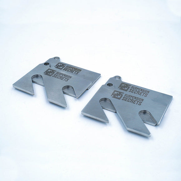 Suspension Secrets Front & Rear Camber Shim Kit - Porsche 718 Spyder RS - MODE Auto Concepts