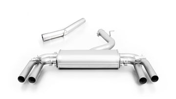 REMUS Performance Exhaust System Audi S3 8V RACE Cat-back exhaust system, with 2 integrated valves and non-resonated front section (selectable tail pipes), no (EC-) approval - MODE Auto Concepts
