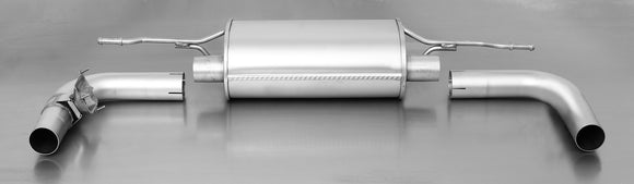 REMUS Performance Exhaust System Audi TT 8S Remus sport exhaust centered for left/right system - MODE Auto Concepts