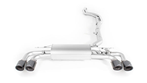 REMUS Performance Exhaust System Axle-back exhaust system, with 2 integrated valves for BMW 550i(x) G30 Sedan, incl. EC homologation (selectable tail pipes) - MODE Auto Concepts