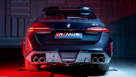 REMUS Performance Exhaust System Axle-back Sport Exhaust BMW M5 G90 Sedan / G99 Touring, stainless steel, with integrated valves (selectable tail pipes), (EC-) APPROVAL - MODE Auto Concepts