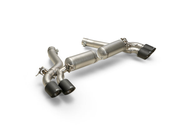REMUS Performance Exhaust System Axle-back Sport Exhaust BMW M8 F93 L/R, stainless steel, with integrated valves (selectable tail pipes) incl. EC- APPROVAL - MODE Auto Concepts