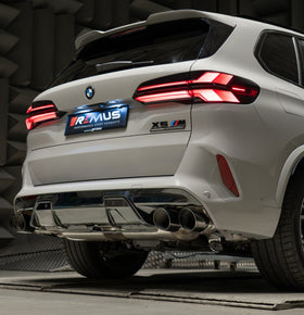 REMUS Performance Exhaust System Axle-Back Sport exhaust centered for the BMW X5M, EC approval - MODE Auto Concepts