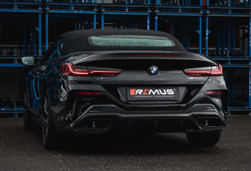 REMUS Performance Exhaust System Axle-back Sport Exhaust for the BMW M850iX, G14 Cabrio / G15 & G16 Coupe, incl. (EC-) approval - MODE Auto Concepts