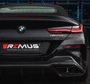 REMUS Performance Exhaust System Axle-back Sport Exhaust for the BMW M850iX, G14 Cabrio / G15 & G16 Coupe, incl. (EC-) approval - MODE Auto Concepts