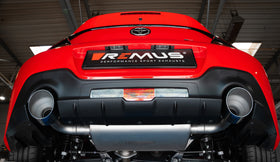 REMUS Performance Exhaust System Axle-Back sport exhaust system (absorption principle with tail pipe set) for Toyota GR86, incl. EC approval - MODE Auto Concepts