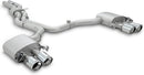 REMUS Performance Exhaust System Axle-back system L/R: sports silencer with 1 integrated flap and middle silencer, incl. EC type approval - MODE Auto Concepts