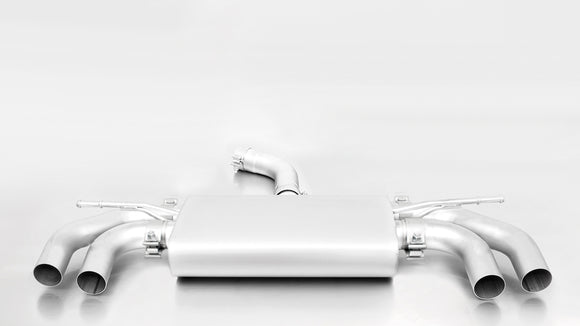 REMUS Performance Exhaust System Axle-back-system quad L/R (selectable tail pipes), incl. EC homologation - MODE Auto Concepts