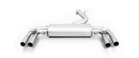 REMUS Performance Exhaust System Axle-back-system, sport exhaust centered for left/right system with 2 integrated valves (selectable tail pipes), with (EC-) approval - MODE Auto Concepts